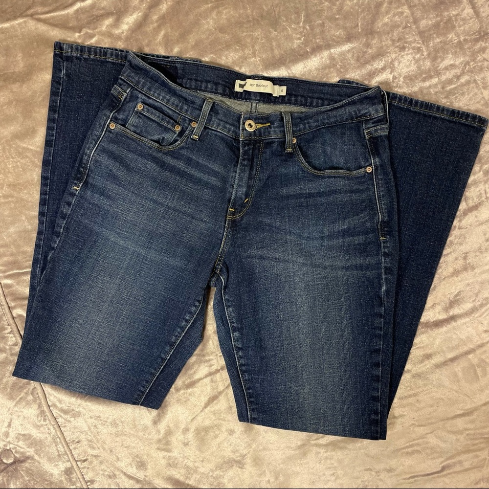 Levi’s Dark Wash 515 Boot Cut Jean